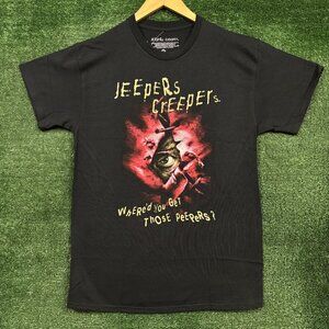 Jeepers Creepers Where'd You Get Those Peppers Horror T-Shirt Size Medium